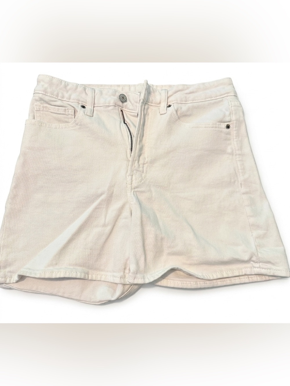 Old Navy White Women's Denim Shorts Size 8